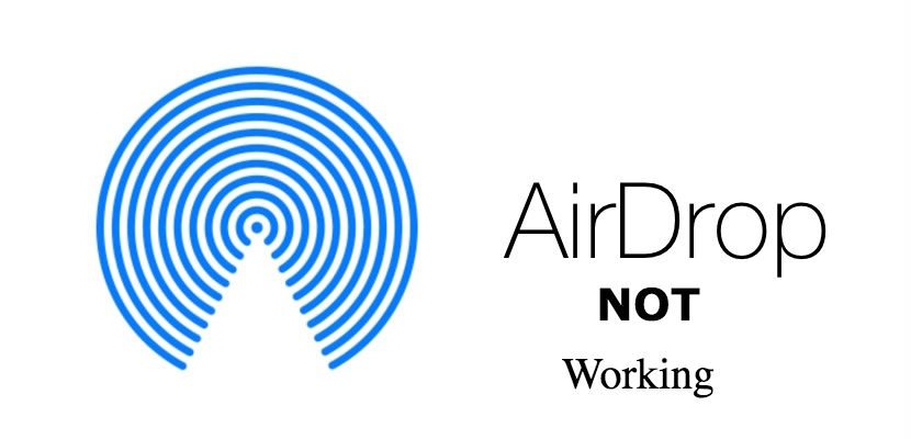 AirDrop Not Working Fix