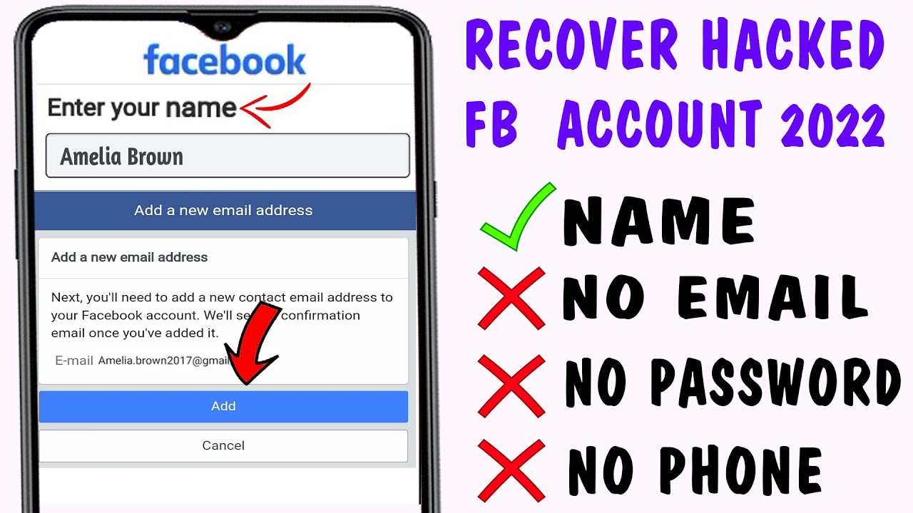 How To Recover Hacked Facebook Account