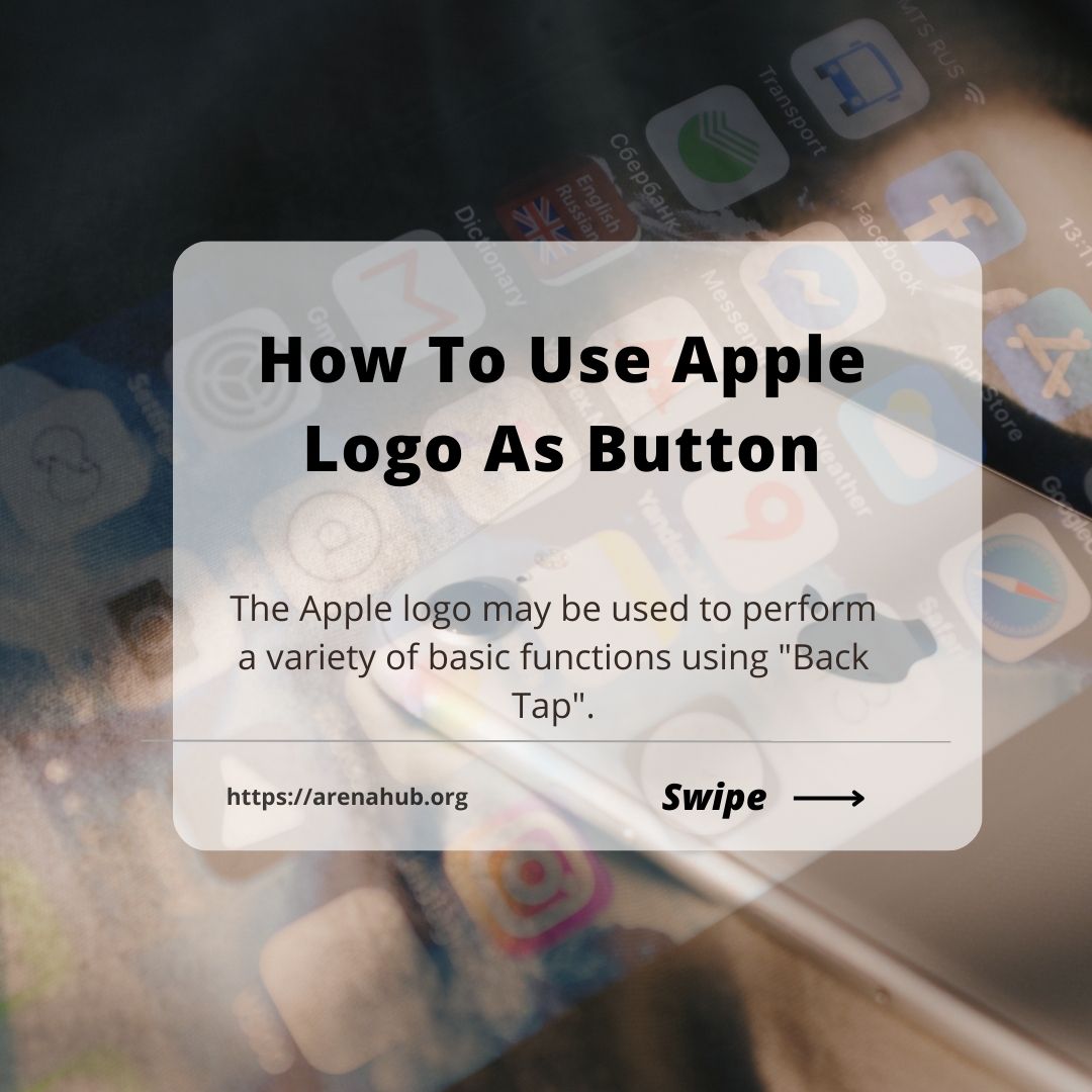 How To Use Apple Logo As Button