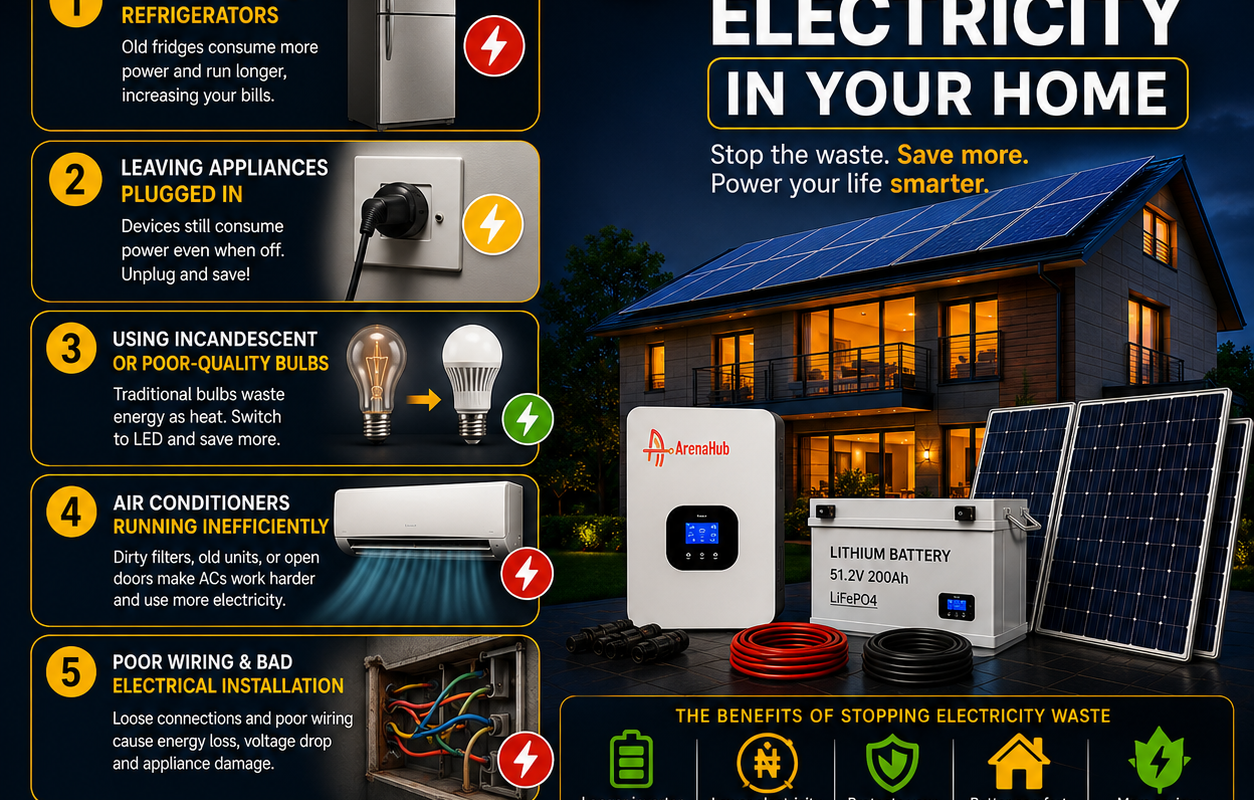5 Things Wasting Electricity in Your Home