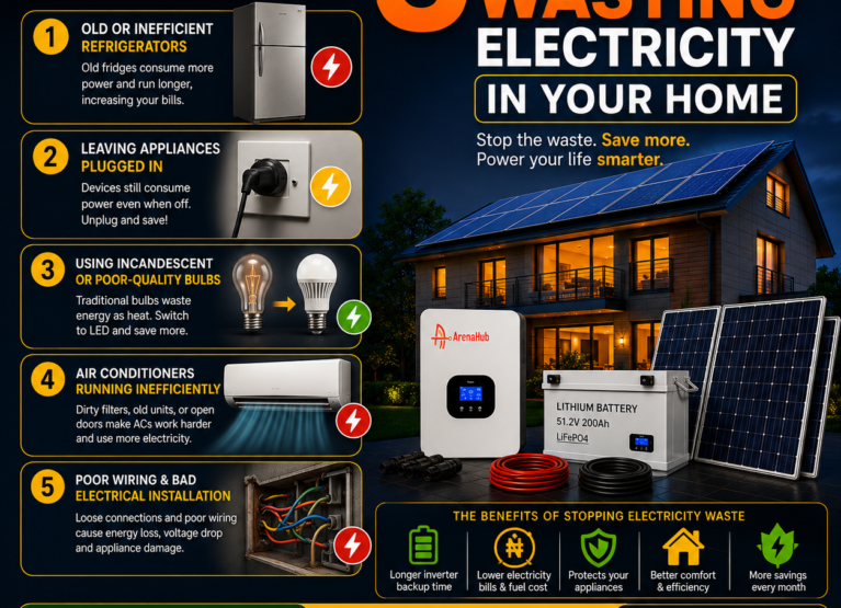 5 Things Wasting Electricity in Your Home
