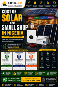 Cost of Solar for Small Shop in Nigeria