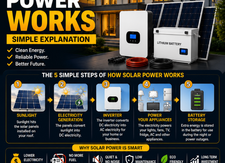 How Solar Power Works (Simple Explanation for Nigerians)
