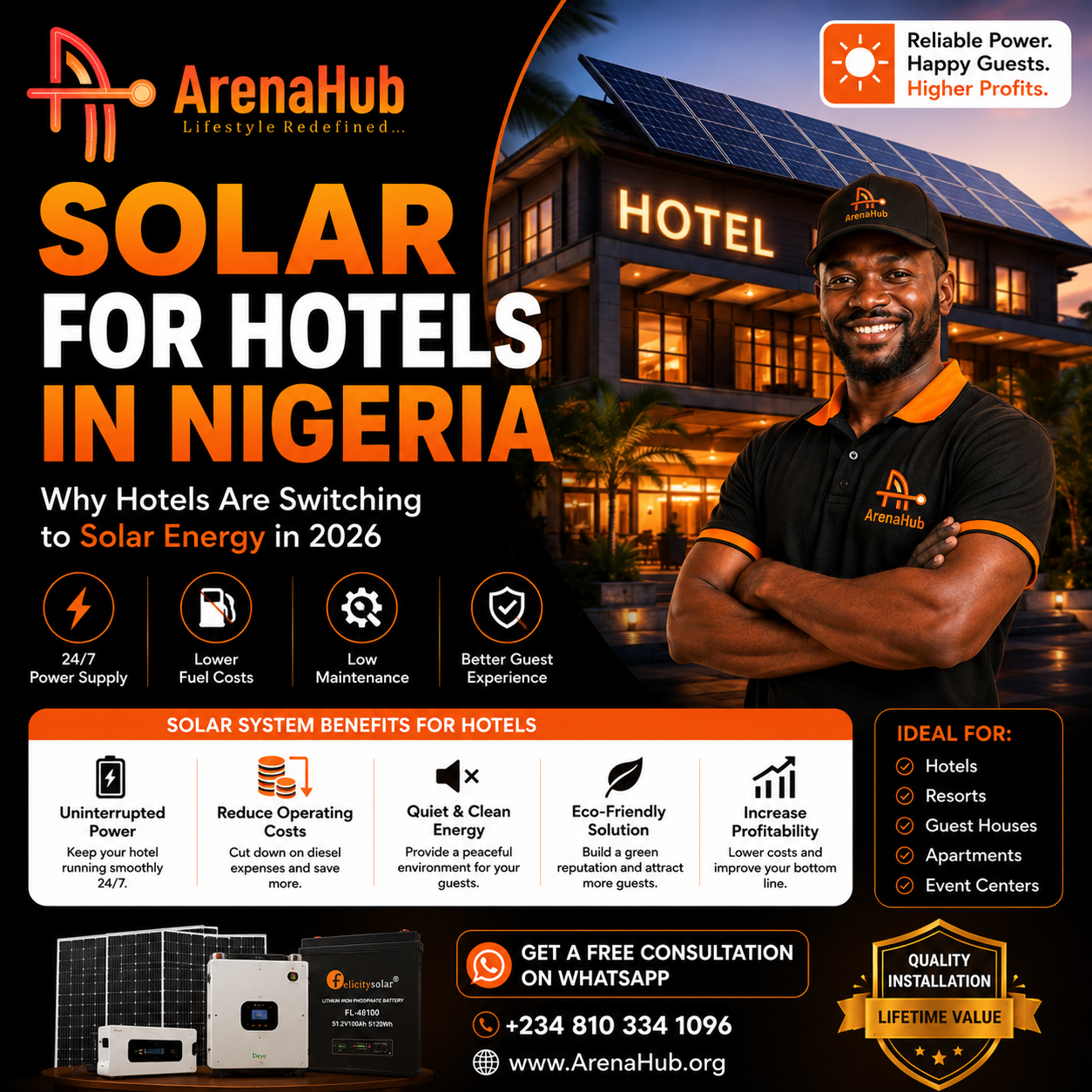 Solar for Hotels in Nigeria