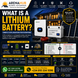 What Is a Lithium Battery? (Simple Explanation for Nigerians)