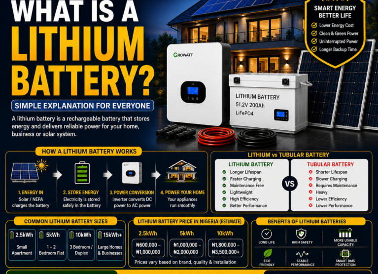 What Is a Lithium Battery? (Simple Explanation for Nigerians)