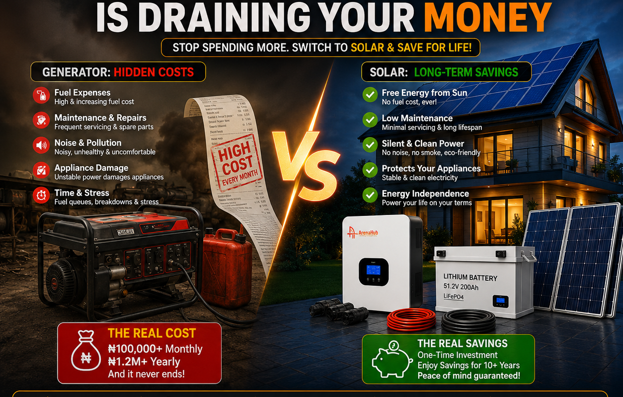 Why Your Generator Is Draining Your Money